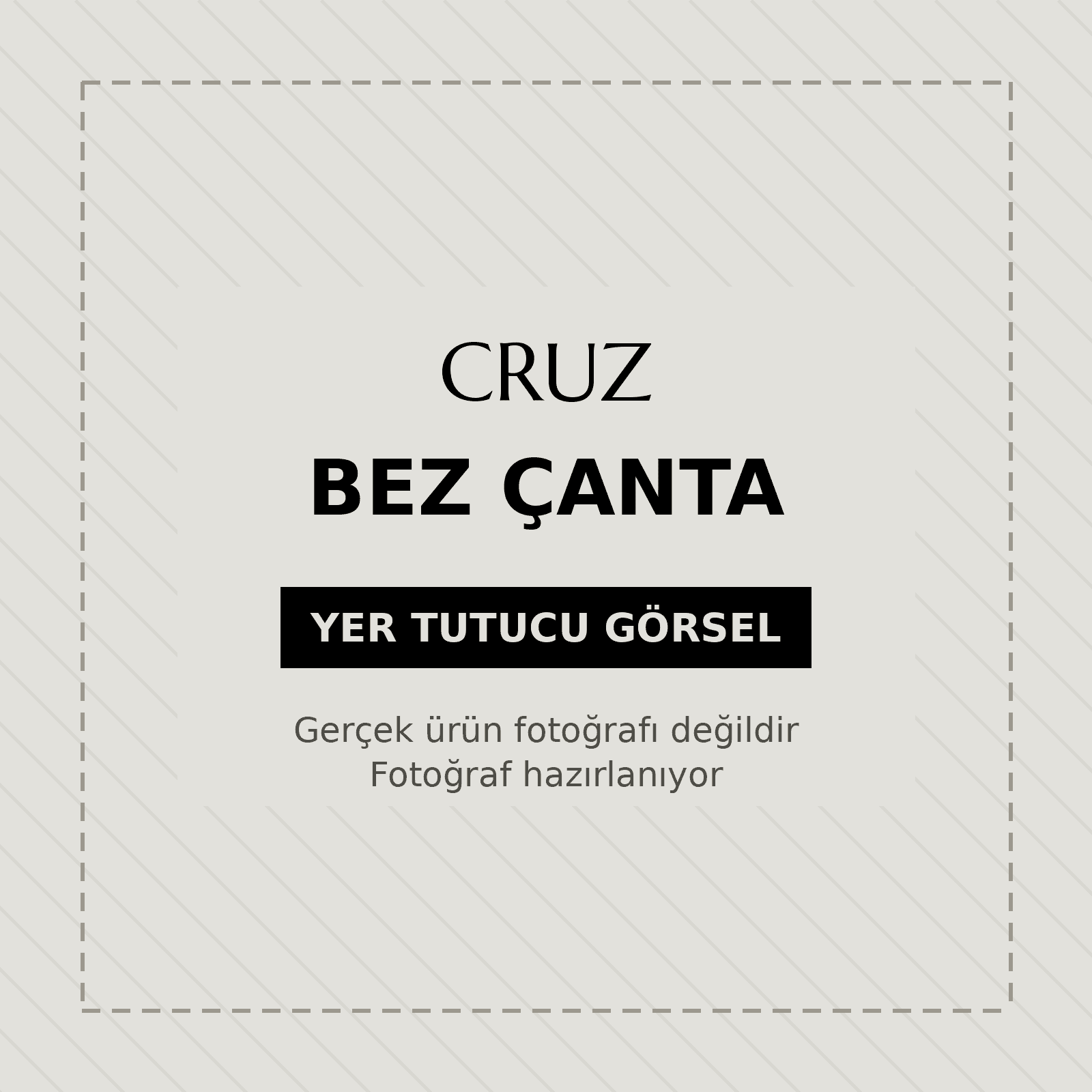 Bez Çanta — ürün görseli hazırlanıyor (yer tutucu görsel)